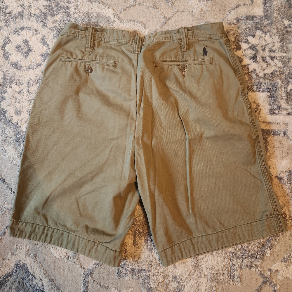 Polo Ralph Lauren Green Shorts Size 34 Mens
